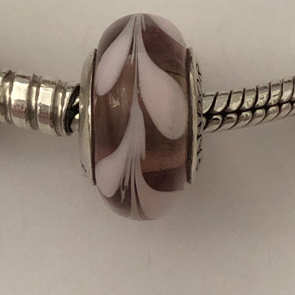 💕3/$70 Swirly Swirl Pink PANDORA 925 Charm